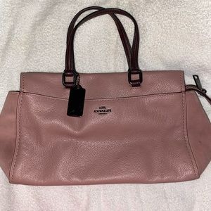 Vintage Coach Pink Shoulder Bag